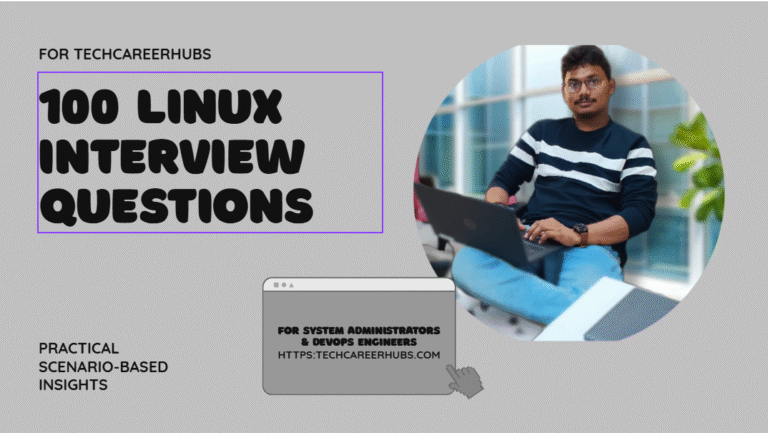 100 Linux Scenario-Based Questions & Answers
